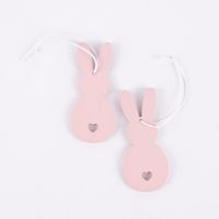 Rico Design Dekohänger Osterhase Holz 2 Stück rosa