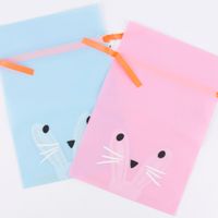 Rico Design Geschenktüte Hase rosa 30x45cm