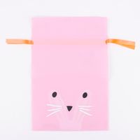 Rico Design Geschenktüte Hase rosa 30x45cm