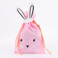Rico Design Geschenktüte Hase rosa 30x45cm
