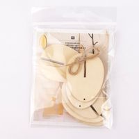 Rico Design 3D Dekohänger Steck-Hühnereier Holz natur 3 Stück