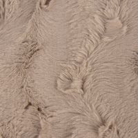 Fellimitat Kunstfell Wellen beige 1.5m Breite