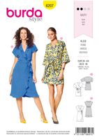 65571-Burda-Schnittmuster-6207-Damen-Kleid-6207.jpg Burda Schnittmuster 6207 Damen Kleid