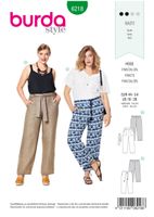65583-Burda-Schnittmuster-6218-Damen-Hose-6218.jpg Burda Schnittmuster 6218 Damen Hose