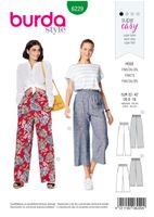 65596-Burda-Schnittmuster-6229-Damen-Hose-6229.jpg Burda Schnittmuster 6229 Damen Hose
