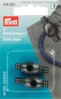 656.jpg Prym 2 Kordelstopper Kordel Stopper schwarz