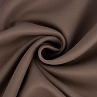 Gardinenstoff Verdunkelungsstoff Verdunkelung uni taupe 1.40m Breite