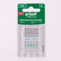 Nähmaschinennadeln Jeans No. 90-100 5 Stk
