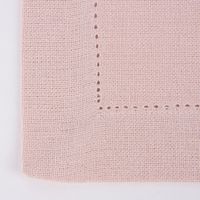 Linen & More Platzset 4er Set Indi einfarbig hellrosa 50x35cm