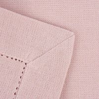 Linen & More Platzset 4er Set Indi einfarbig hellrosa 50x35cm