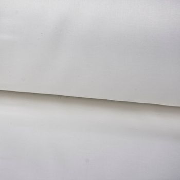 Tischdeckenstoff Damast Teflon Dekostoff uni weiß 3.20m