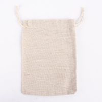 Rico Design Beutel Juteoptik natur 12x17cm