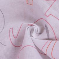 Stores Bleiband Bordüre Elefanten weiß rosa grau orange raumhoch 300c