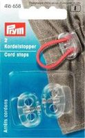 661.jpg Prym 2 Kordelstopper 2-Loch transparent