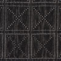 Dekostoff Plaidstoff Steppstoff Überwurf geom. Quadrate Cross über an