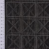 Dekostoff Plaidstoff Steppstoff Überwurf geom. Quadrate Cross über an