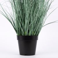 Kunstpflanze im Topf Fuchsschwanzgras grün 114cm