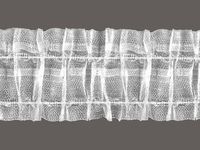 Gerster Faltenband Gardinenband Universalband volltransparent in 50mm breit