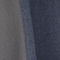 Thermo Vorhang mit Schlaufenband Kälte- und Hitzeschutz einfarbig blau 135x245cm