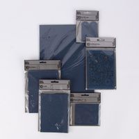 Creativ Company Doppelkarte blanko mit leichter Struktur 10er Pack dunkelblau 10.5x15cm