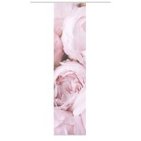 Schiebevorhang Bambusoptik Rosana Digitaldruck Rosen rosa kürzbar 60x260cm