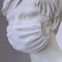 Maskenrohling Gewirkter Rohling Behelfsmaske Mund-Nase-Maske inkl. Ohr