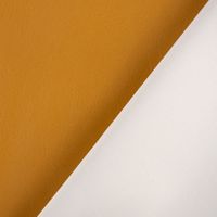 Bekleidungsstoff Kunstleder Lederimitat ocker 1.38m Breite