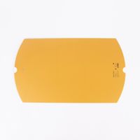 Rico Design Geschenkschachtel XXL einfarbig gelb 8x28x40cm