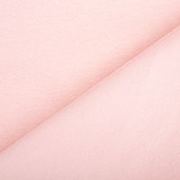 Zwei Schichten rosa Stoff in Nahaufnahme, zeigt feine Webstruktur und Farbton.
