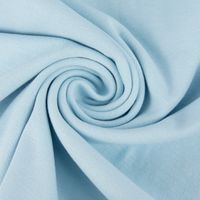 Strickschlauch Organic Bio Bündchenstoff uni hellblau 35cm Breite