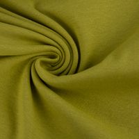 Strickschlauch Organic Bio Bündchenstoff uni dunkel lime 35cm Breite