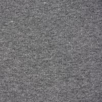 Baumwolljersey Jersey Recycling einfarbig grau meliert 1.5m Breite