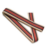 67534-Prym-Gurtband-fuer-Taschen-40mm-beige-blau-rot-gestreift-3m-19652160-F-a.jpg Prym Gurtband für Taschen 40mm beige/blau/rot gestreift 3m