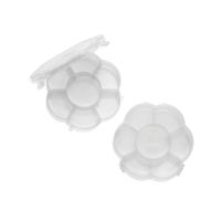 Prym Love Sortimentsbox Blüte leer Kunststoff transparent 2 Stück