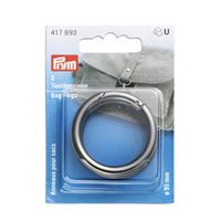 Prym Taschenringe gunmetal  3.5cm