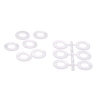 Prym Häkelringe flach Kunststoff 26mm weiß