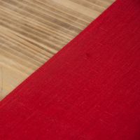 Leinentischläufer Tischläufer Erik 1-lagig 47x150cm rot