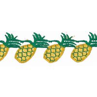 67654-Haekelborte-Dekoband-Melone-rot-gruen-Breite-3cm-Annanas.jpg Häkelborte Dekoband Ananas gelb grün Breite 3cm