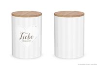 67671-La-Vida-Vorratsdose-Gipfelgruesse-Mit-Liebe-Gemacht-Porzellan-mit-Bambusdeckel-weiss-grau-11x16cm-308832.jpg La Vida Vorratsdose Gipfelgrüße Mit Liebe Gemacht Porzellan mit Bambusdeckel weiß grau 11x16cm