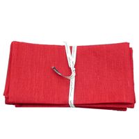 6780-Leinen-Servietten--Erik---4er-Pack--ca--44x44cm-rot.jpg Leinenservietten Stoffservietten Erik 4Stück 44x44cm rot