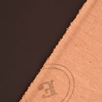 Kunstleder Polsterstoff Kaiman Meterware mocca braun 145cm Breite