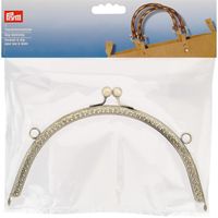 Prym Taschenverschluss Rebecca Metall altmessing 20.5x12.5cm