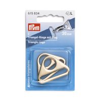 Prym Triangel-Ringe mit Steg new gold 30mm