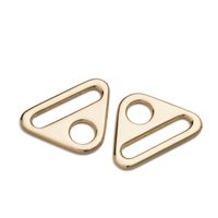 Prym Triangel-Ringe mit Steg new gold 25mm