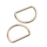 Prym Halbrundringe D-Ringe 40mm new gold 2 Stück