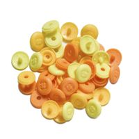 Prym Color Snaps Mini Druckknöpfe Annähoptik Kunststoff 9mm 36 Stück gelbtöne