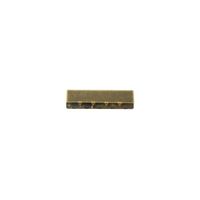 Endstücke für Gurtband Metall messingfarbig 40mm. 2Stk