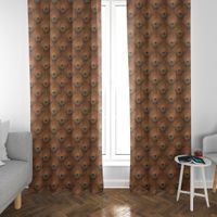 SCHÖNER LEBEN. Vorhang Samt Pfauenauge Pfauenfeder ocker gold 245cm