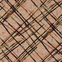 Dekostoff Tischdeckenstoff Bambuszweige beige grün braun 1.60m
