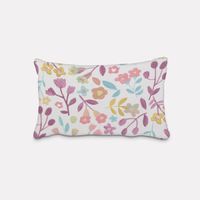 SCHÖNER LEBEN. Kissenhülle Panama Betty Parma Violet Blumen lila